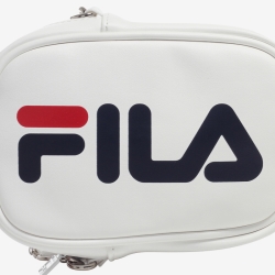 Fila Pu Mini Vertical - Miesten Olkalaukku - Valkoinen | FI-21556